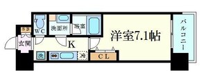 コンフォリア心斎橋ＥＡＳＴの物件間取画像